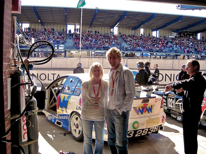 Pat and Ali Pit Crew